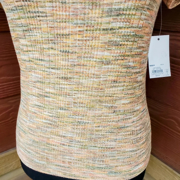 NWT SO Peach Spice Women’s Junior's Short Sleeve Top Size Medium - Picture 5 of 14